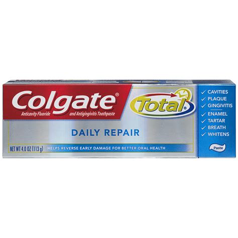 colgate total daily repair toothpaste